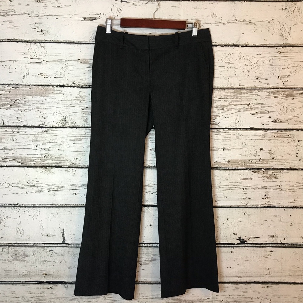 - 2/$15 Loft Ann Taylor Gray Pinstripe Pants